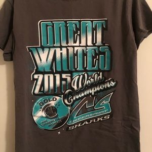 Great White Sharks 2015 World Champion T-Shirt